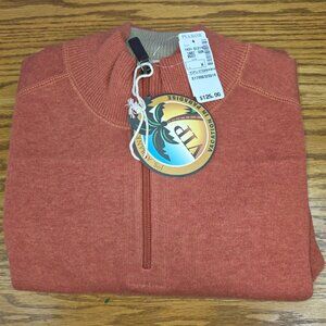 NWT Jos A Bank VIP Collection Half Zip Sweater